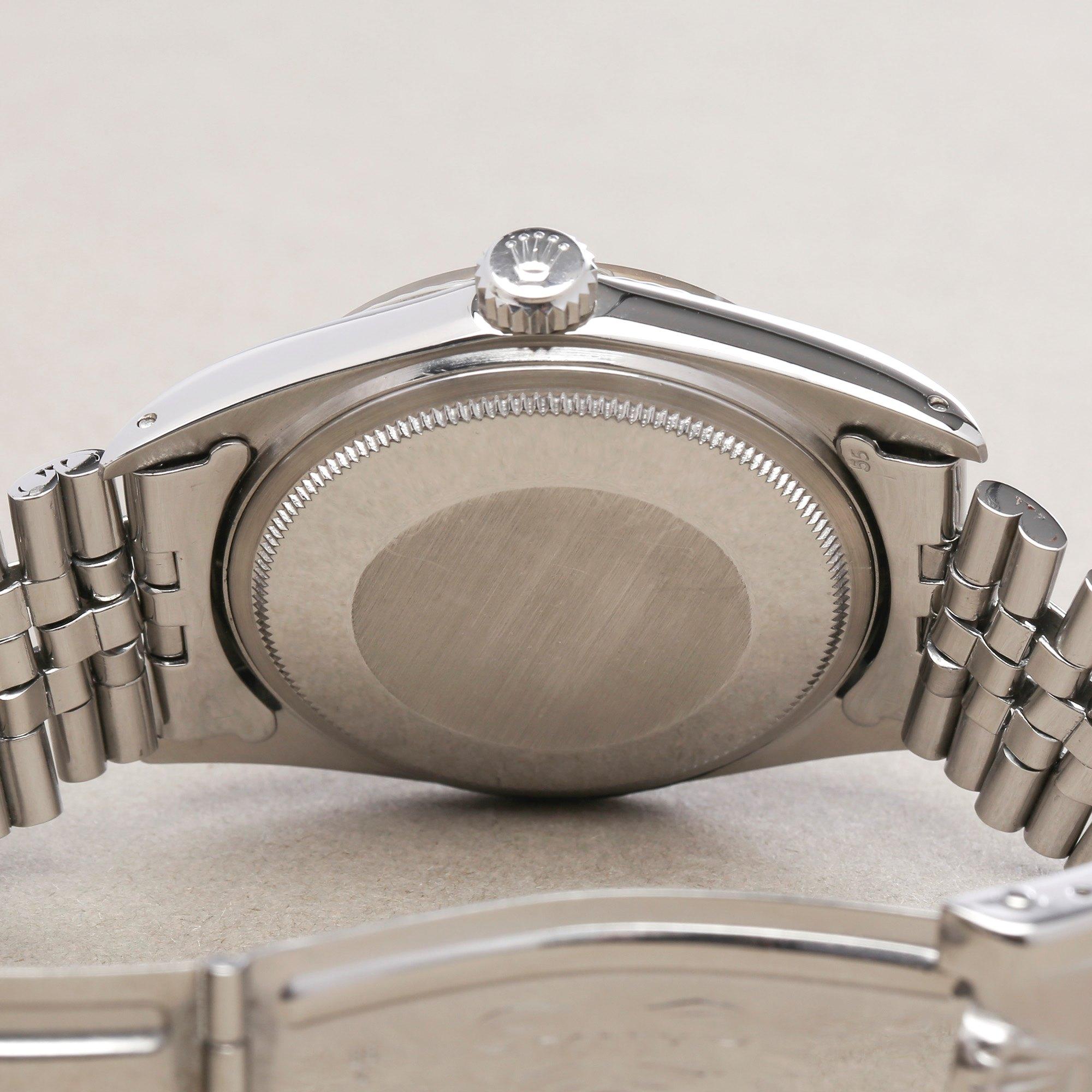 Rolex Datejust 36 1601 Men White Gold & Stainless Steel Watch 4