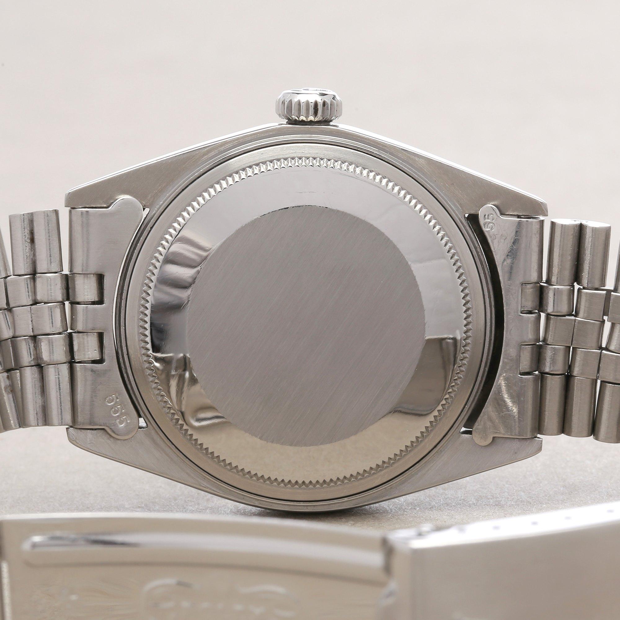 Rolex Datejust 36 1601 Men's White Gold & Stainless Steel Watch 4