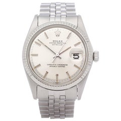 Rolex Datejust 36 1601 Men's White Gold & Stainless Steel Watch