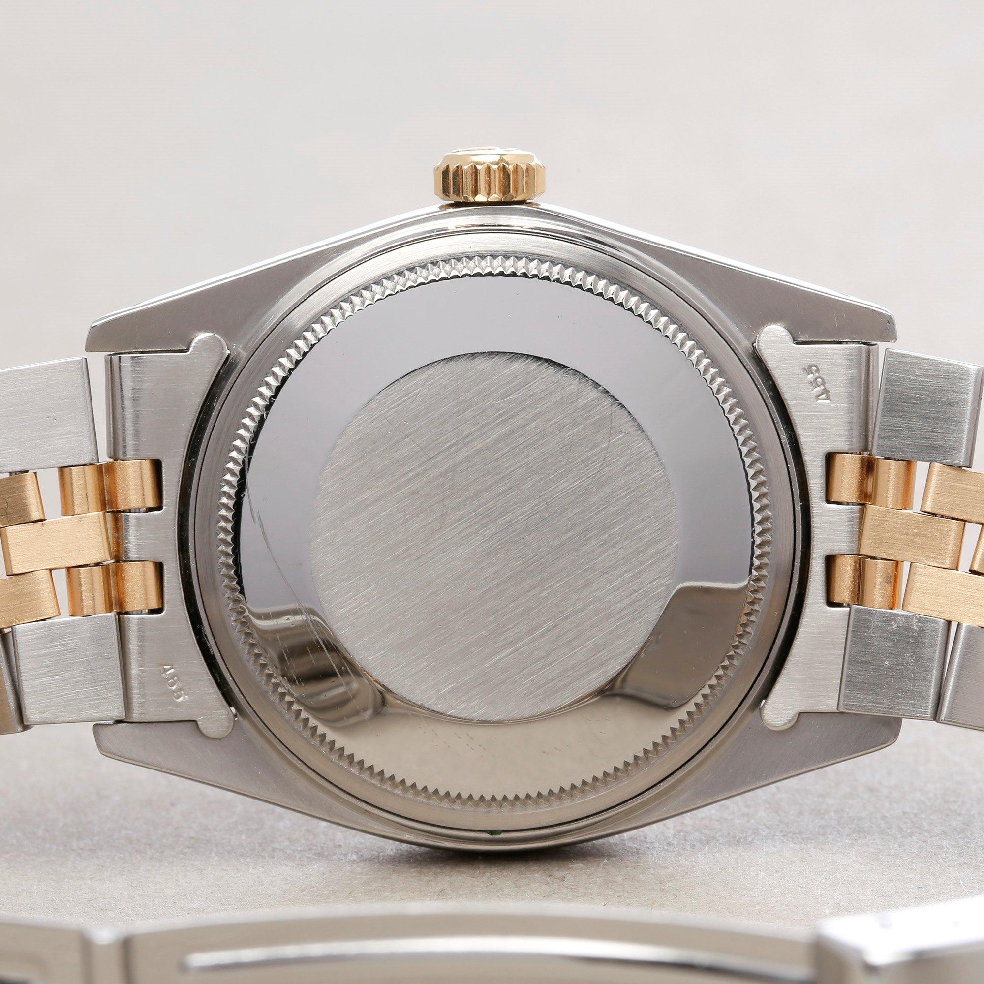 Rolex Datejust 36 16013 Unisex Yellow Gold & Stainless Steel Watch 5