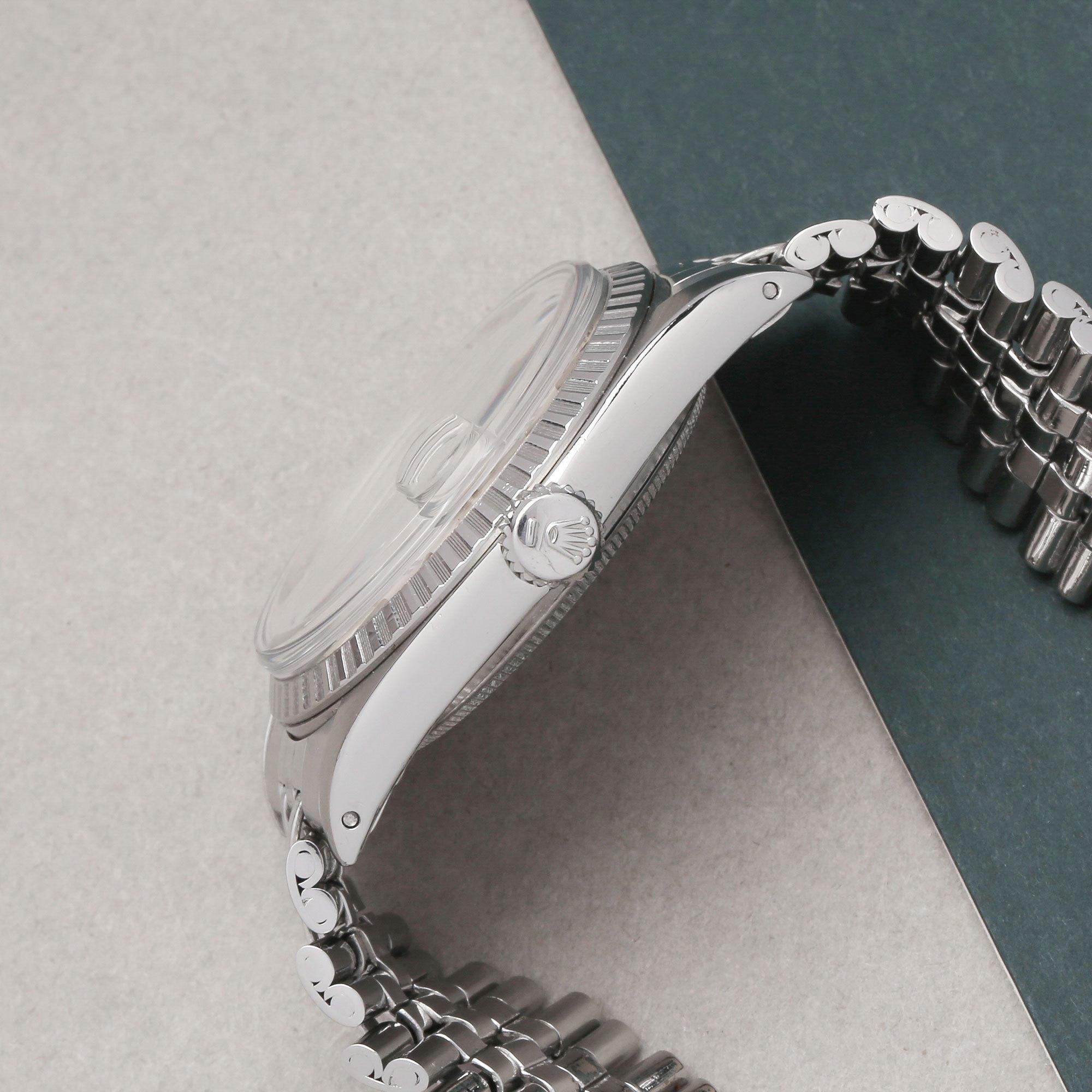 Rolex Datejust 36 1603 Herrenuhr aus Weißgold & Edelstahl 0 im Zustand „Gut“ in Bishops Stortford, Hertfordshire