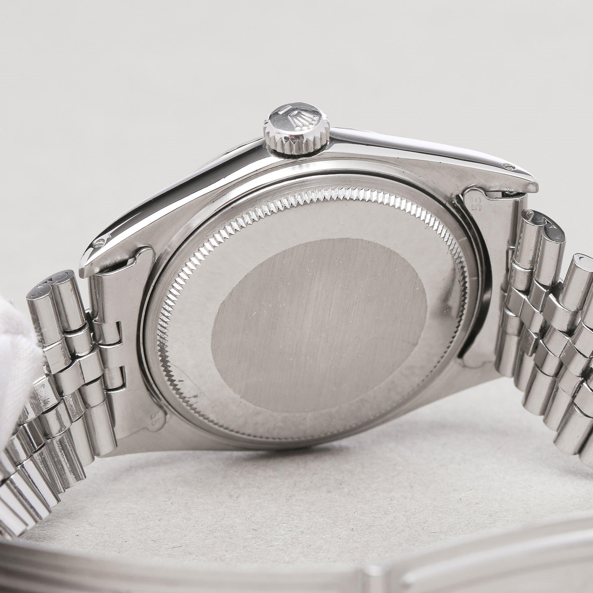 Rolex Datejust 36 1603 Herrenuhr aus Weißgold & Edelstahl 0 3