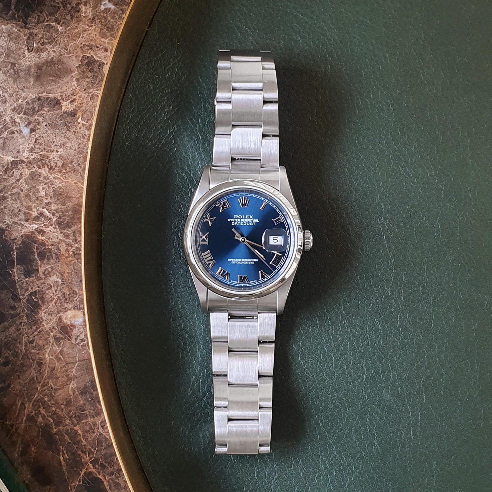 Rolex Datejust 36 16200 Men's Stainless Steel Watch 4