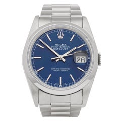 Rolex Datejust 36 16200 Men
s Stainless Steel Watch