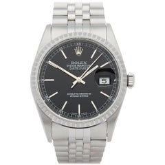 Rolex Datejust 36 16220 Men Stainless Steel Watch