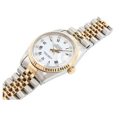 Rolex Datejust 36 16233 Full Set - White Diamonds Dial, Luxe Gold/Steel Watch