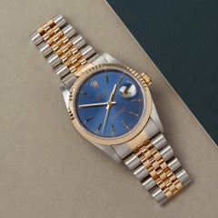 Rolex Datejust 36 16233 Unisex Stainless Steel and Yellow Gold Watch