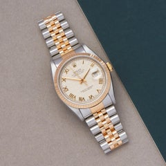 Rolex Datejust 36 16233 Unisex Yellow Gold & Stainless Steel 0 Watch