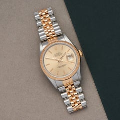 Rolex Datejust 36 16233 Unisex Yellow Gold & Stainless Steel 0 Watch