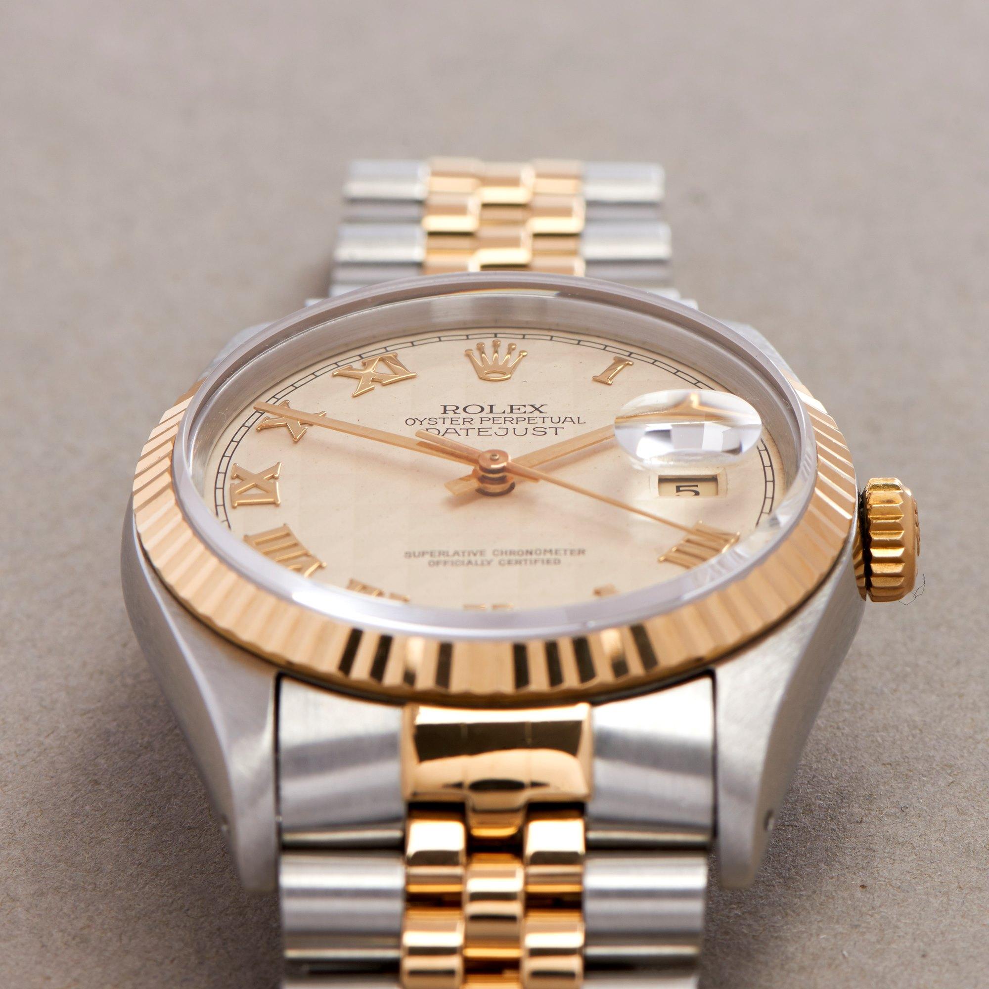 Rolex Datejust 36 16233 Unisex Yellow Gold & Stainless Steel 0 Watch 3