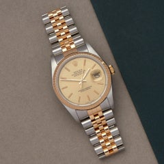 Rolex Datejust 36 16233 Unisex Yellow Gold & Stainless Steel 18K Watch