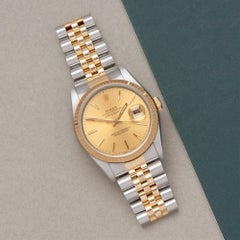 Rolex Datejust 36 16233 Unisex Yellow Gold & Stainless Steel 18K Watch