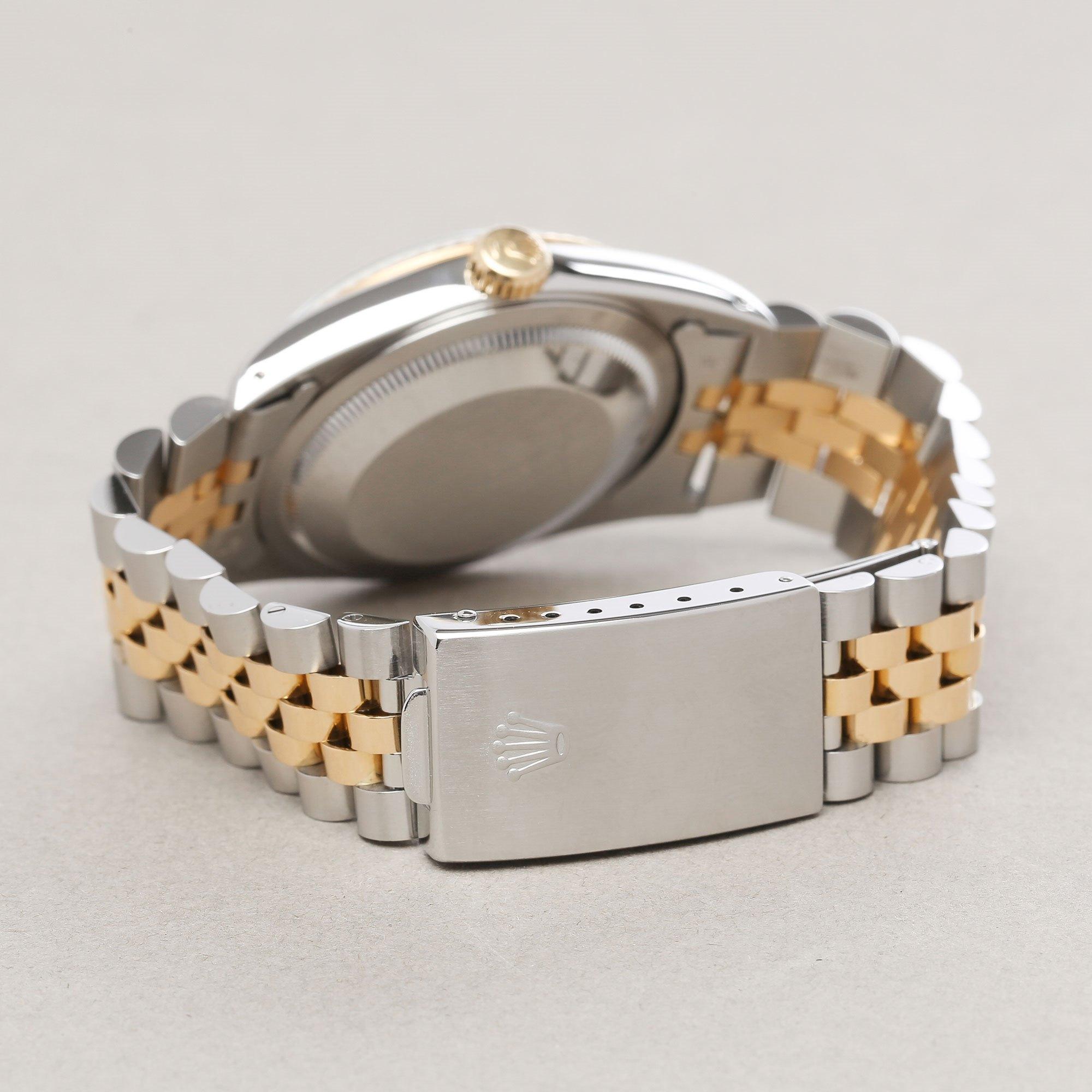 Rolex Datejust 36 16233 Unisex Yellow Gold & Stainless Steel Watch 3
