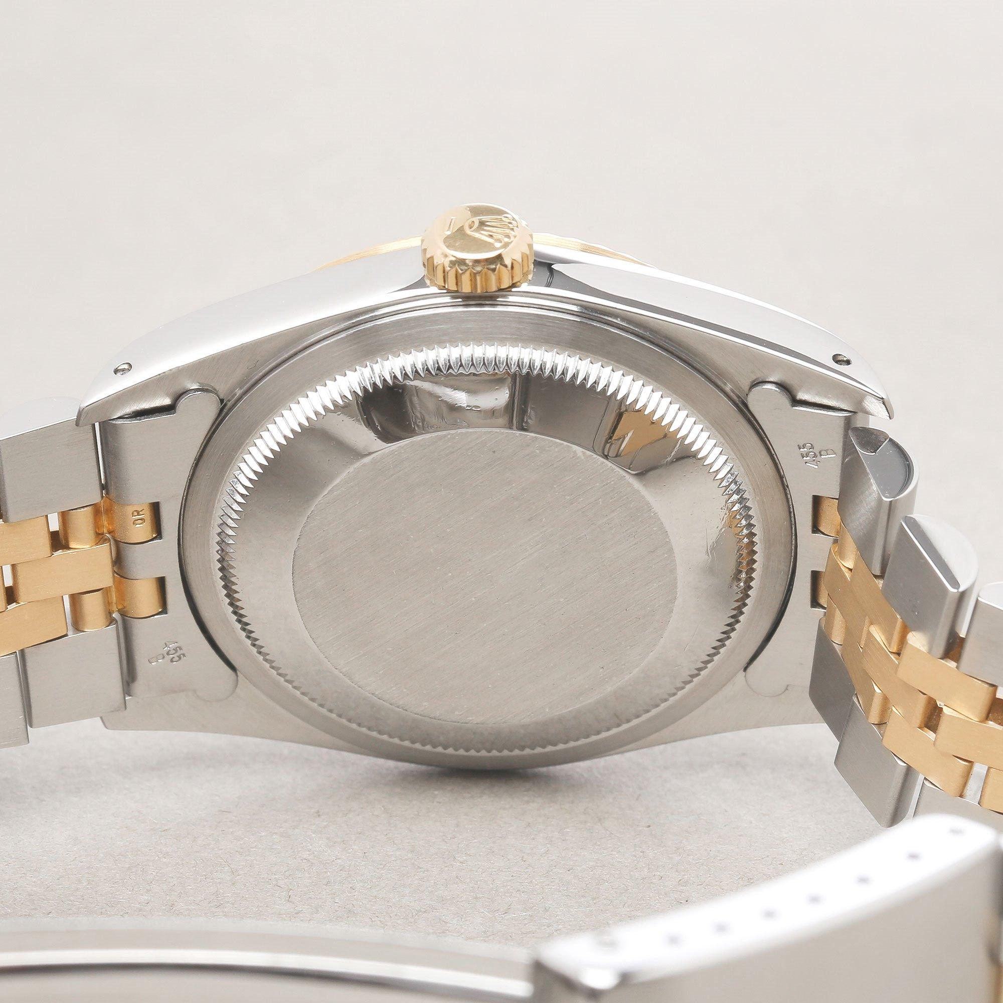 Rolex Datejust 36 16233 Unisex Yellow Gold & Stainless Steel Watch 4
