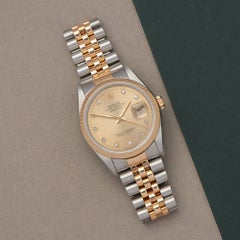 Rolex Datejust 36 16233G Unisex Yellow Gold & Stainless Steel 0 Watch