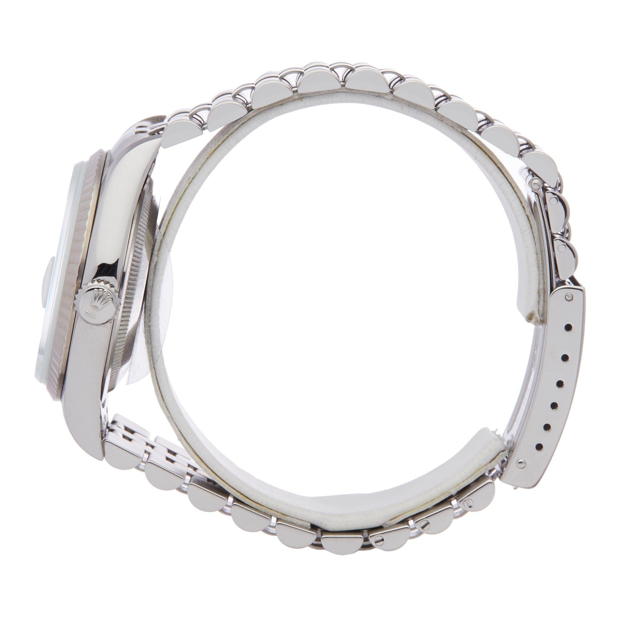 Rolex Datejust 36 16234 Unisex Stainless Steel Watch In Excellent Condition In Bishops Stortford, Hertfordshire