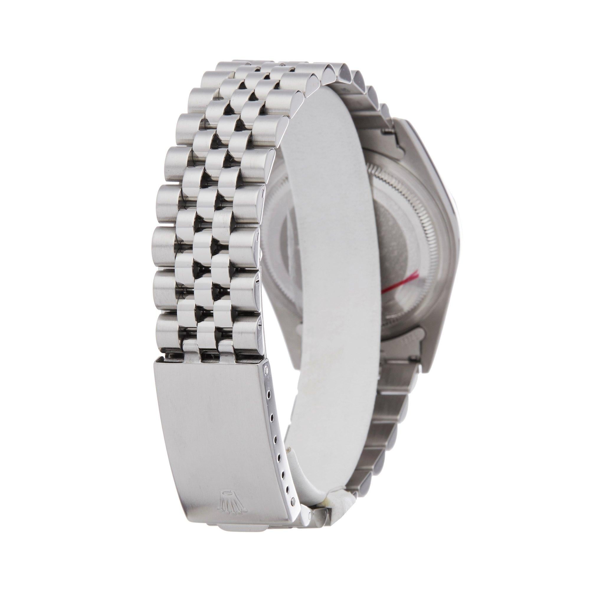 Rolex Datejust 36 16234 Unisex Stainless Steel Watch 2