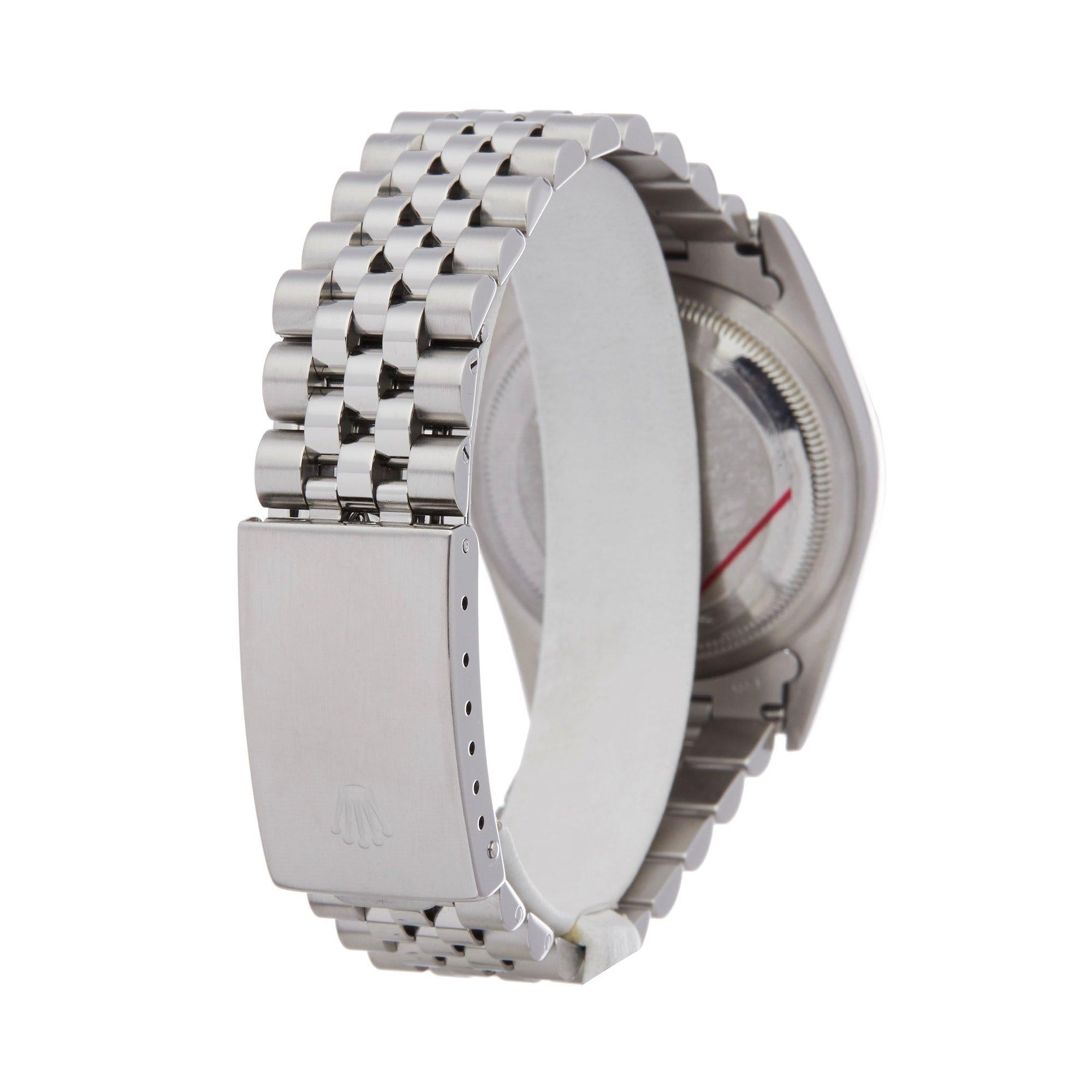 Rolex Datejust 36 16234 Unisex Stainless Steel Watch 2