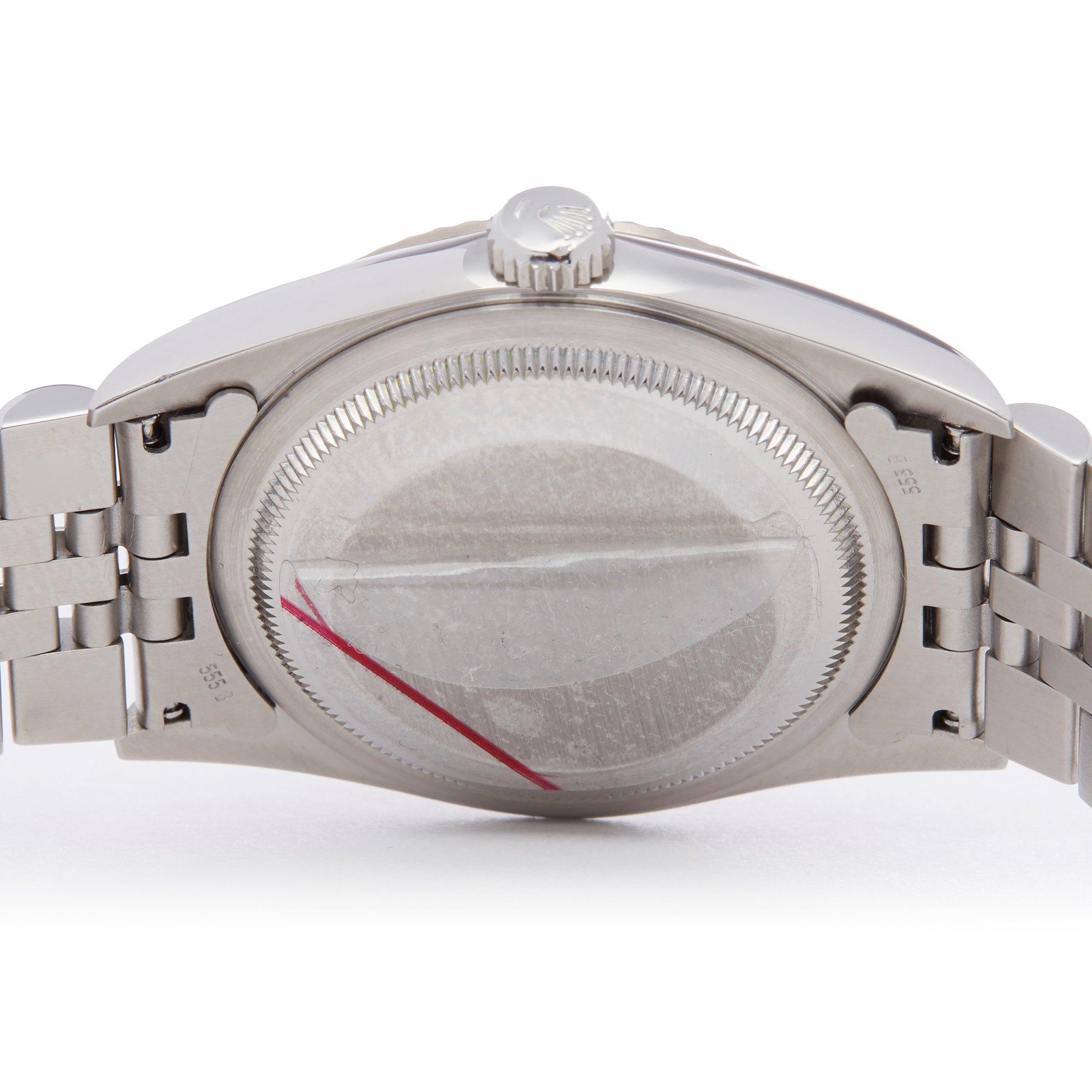 Rolex Datejust 36 16234 Unisex Stainless Steel Watch 3