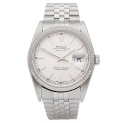 Rolex Datejust 36 16234 Unisex Stainless Steel Watch