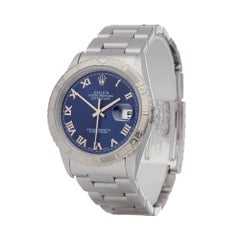 Rolex Datejust 36 16264 Men Stainless Steel Turn O Graph Watch