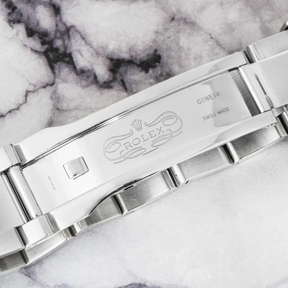 Femenino o masculino Rolex Datejust 36 Black Jubilee Diamond Dial Diamond Bezel 116244 en venta