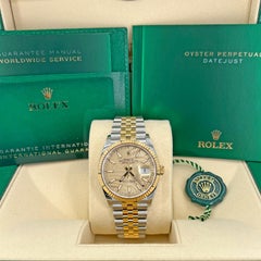 Rolex Datejust, 36, Champagne PM, Fluted, 126233, Unworn Watch, Complete 2022