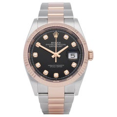 Rolex Datejust 36 Diamond Stainless Steel and Rose Gold 126231