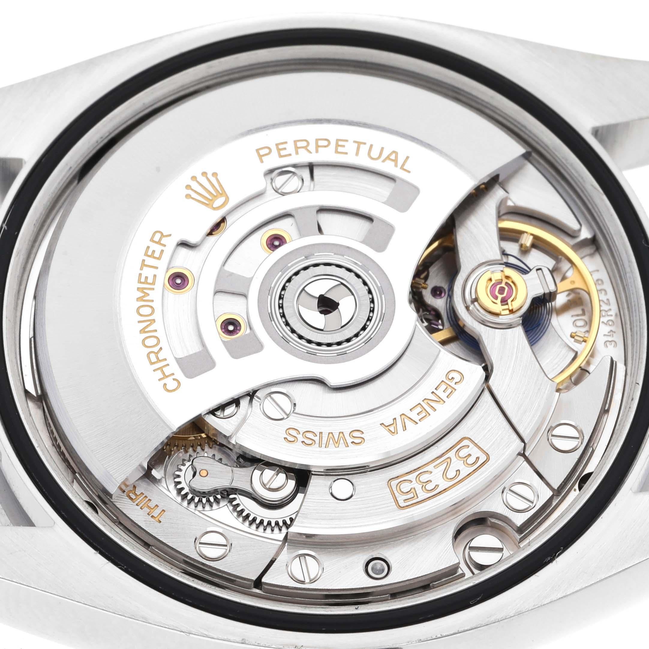 Rolex Datejust 36 Grey Green Wimbledon Dial Steel Mens Watch 126200 For Sale 6