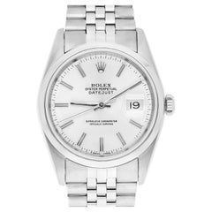 Rolex Datejust 36mm Stainless Steel 16200 Silver Dial, Jubilee Circa 1991