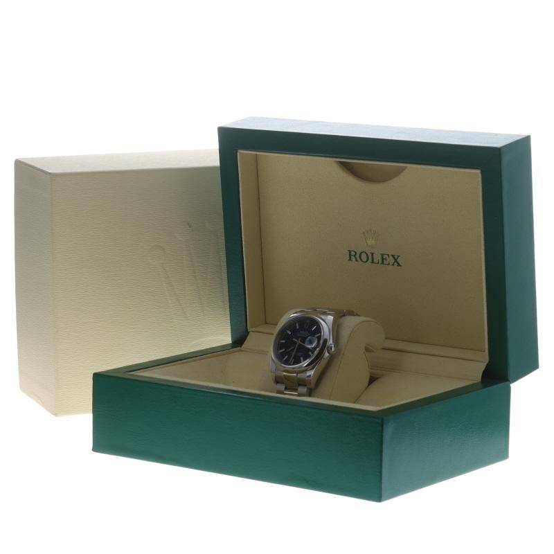 Rolex Datejust 36 Orologio da uomo automatico in acciaio inossidabile 116200 in vendita 5