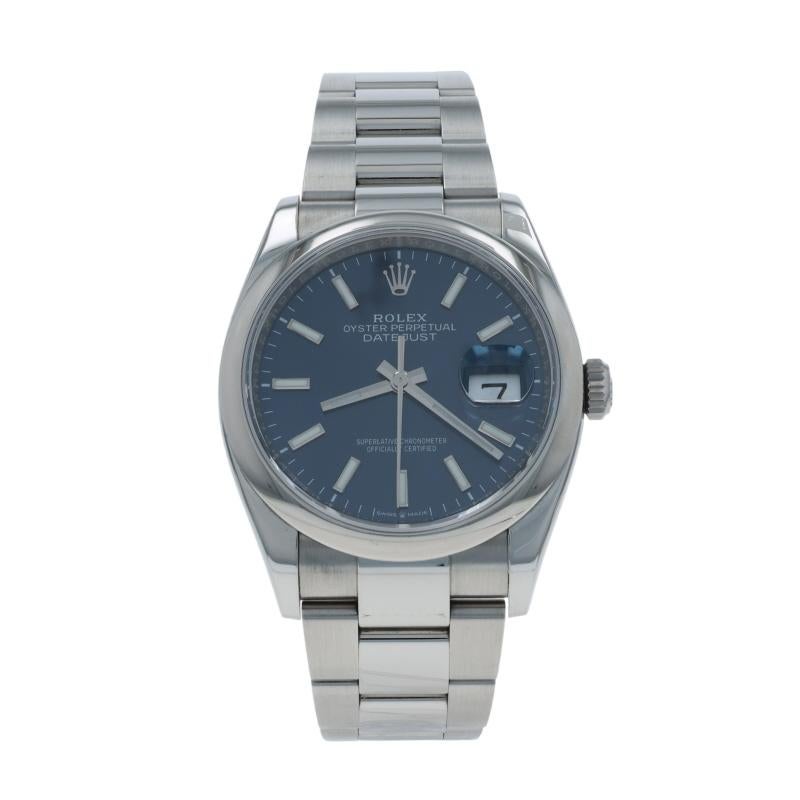 Reloj Rolex Datejust 36 para hombre - Acero inoxidable Automático 126200 en Excelente Estado en Greensboro, NC