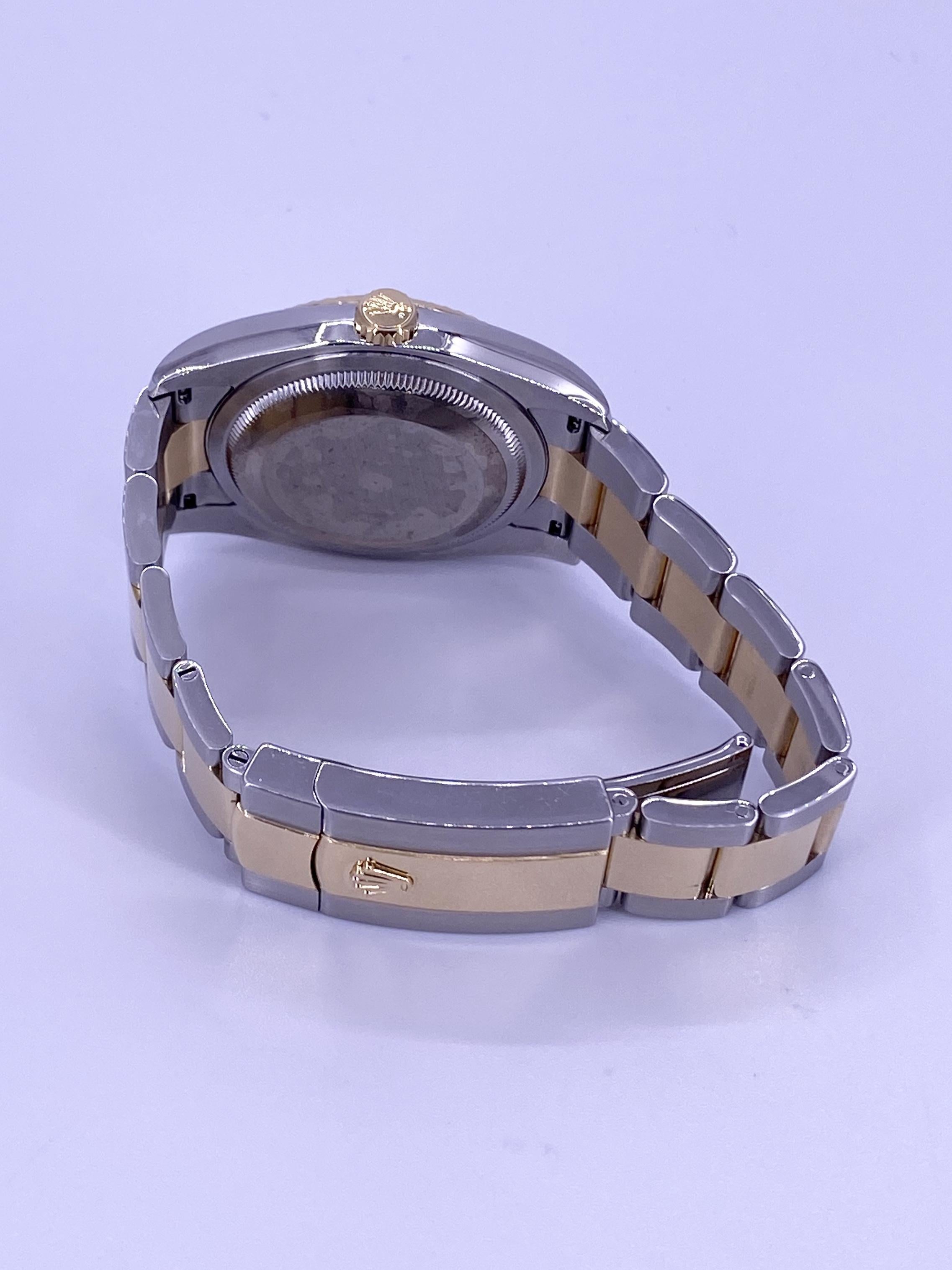 Rolex Datejust 36 MINT 116233 Black Dial Two Tone For Sale 2