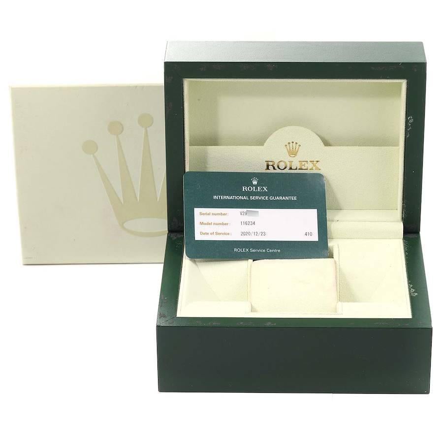 Rolex Datejust 36 Perlmutt-Diamant- Unisex-Uhr 116234 9