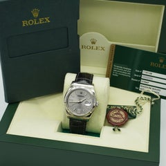Rolex Datejust 36 Oyster Perpetual Datejust White Wave Dial REF: 116139