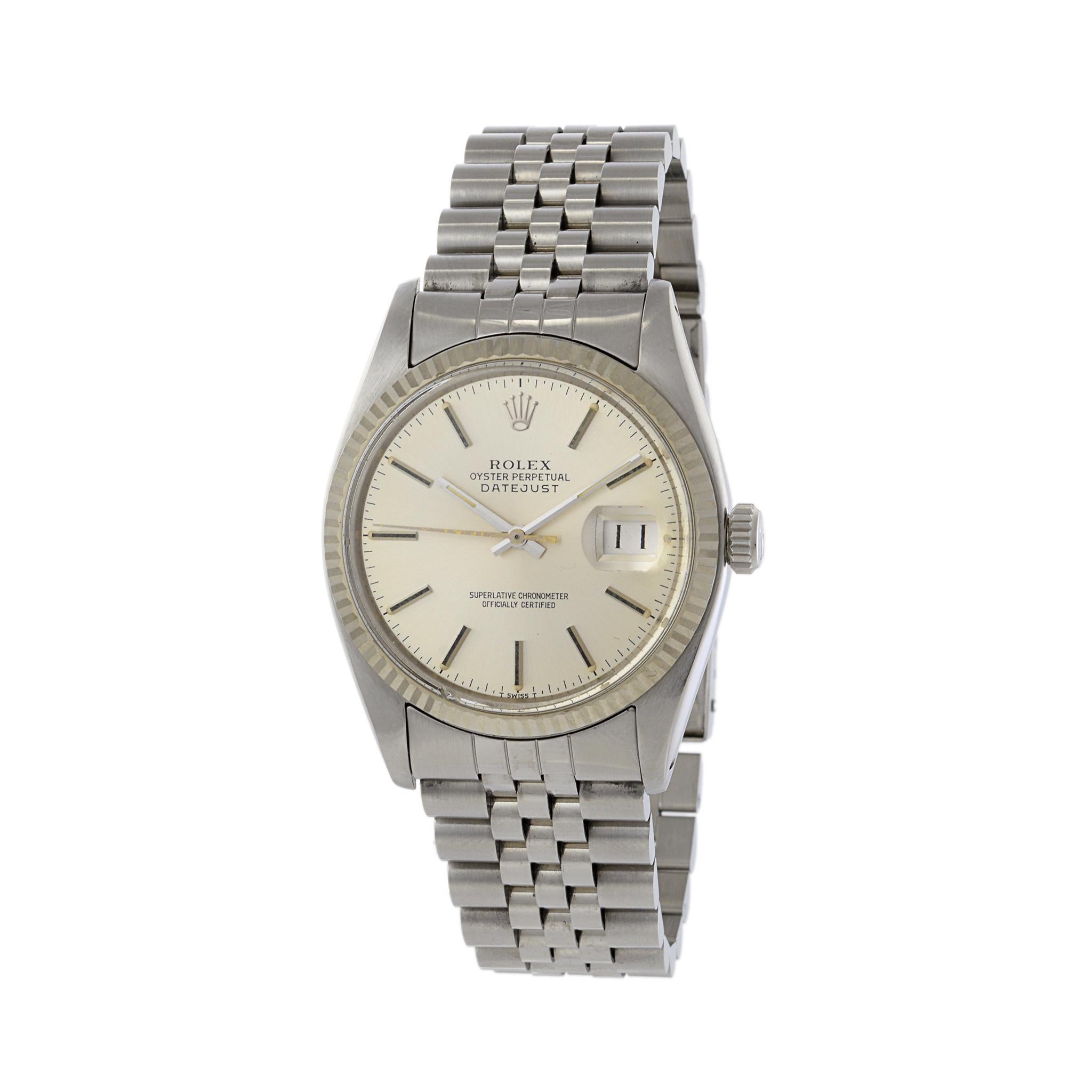 Die Rolex 16014 ist ein raffinierter Zeitmesser, der die zeitlose Eleganz und überlegene Handwerkskunst verkörpert, die für die Marke Rolex stehen. Als Teil der geschätzten Datejust-Kollektion führt das Modell 16014 das Erbe von Rolex an Präzision
