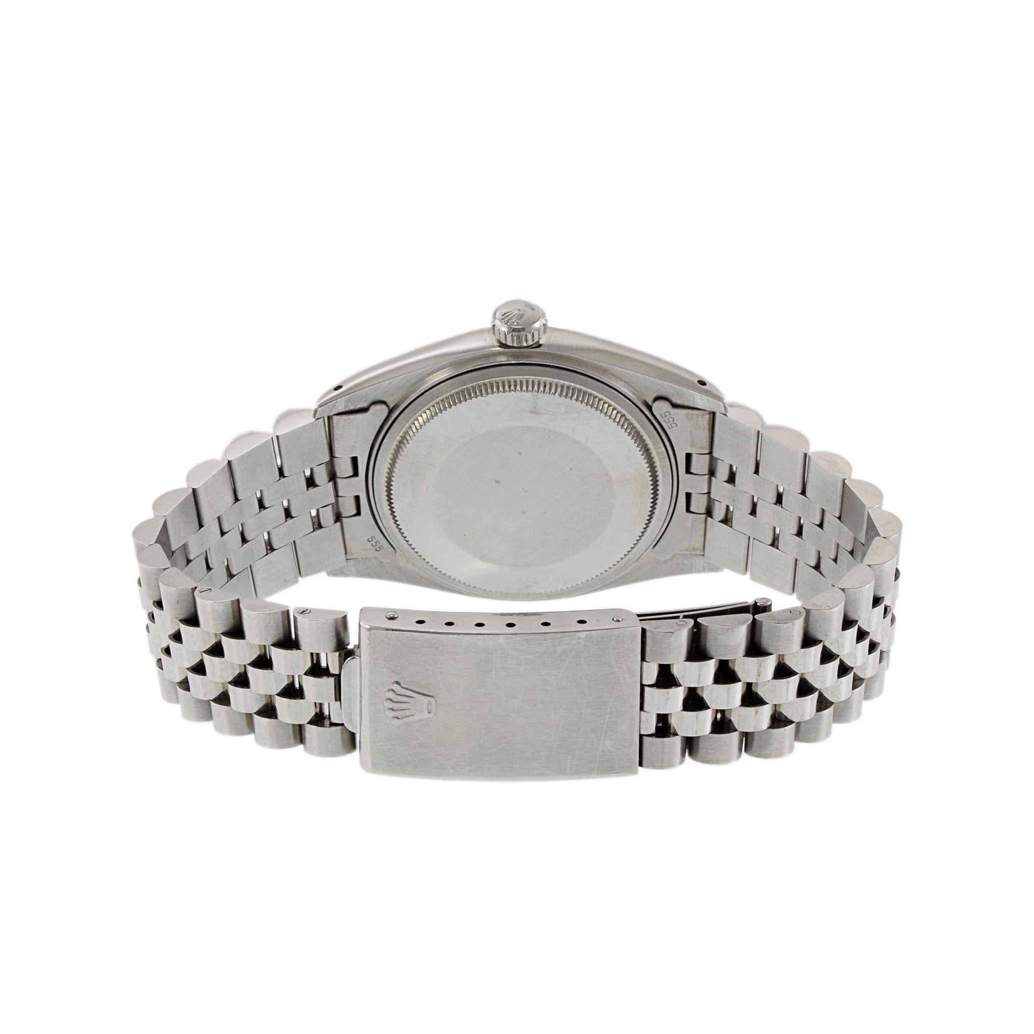 Rolex Datejust 36 Quickset Referenz 16014 im Angebot 1