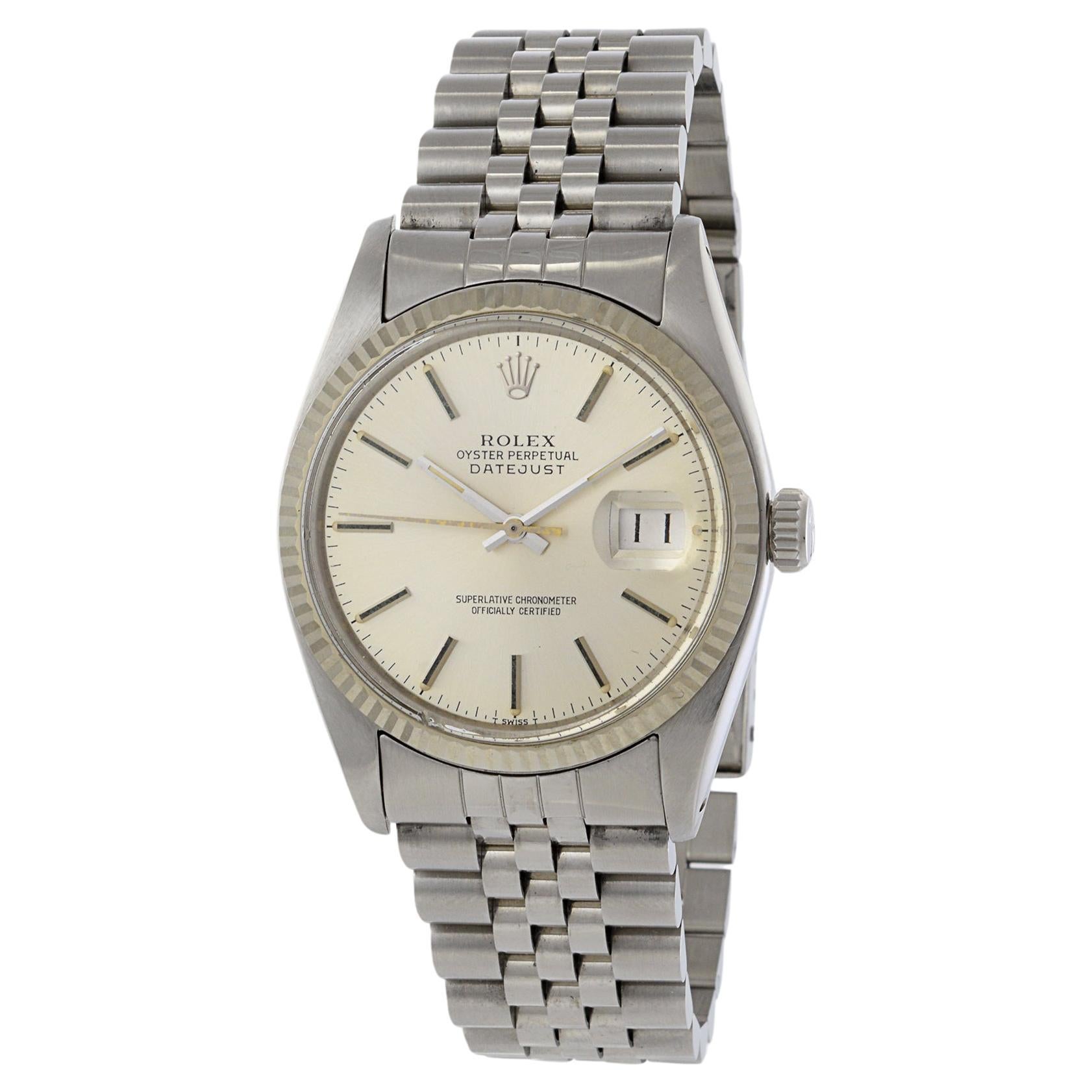 Rolex Datejust 36 Quickset Reference 16014 For Sale