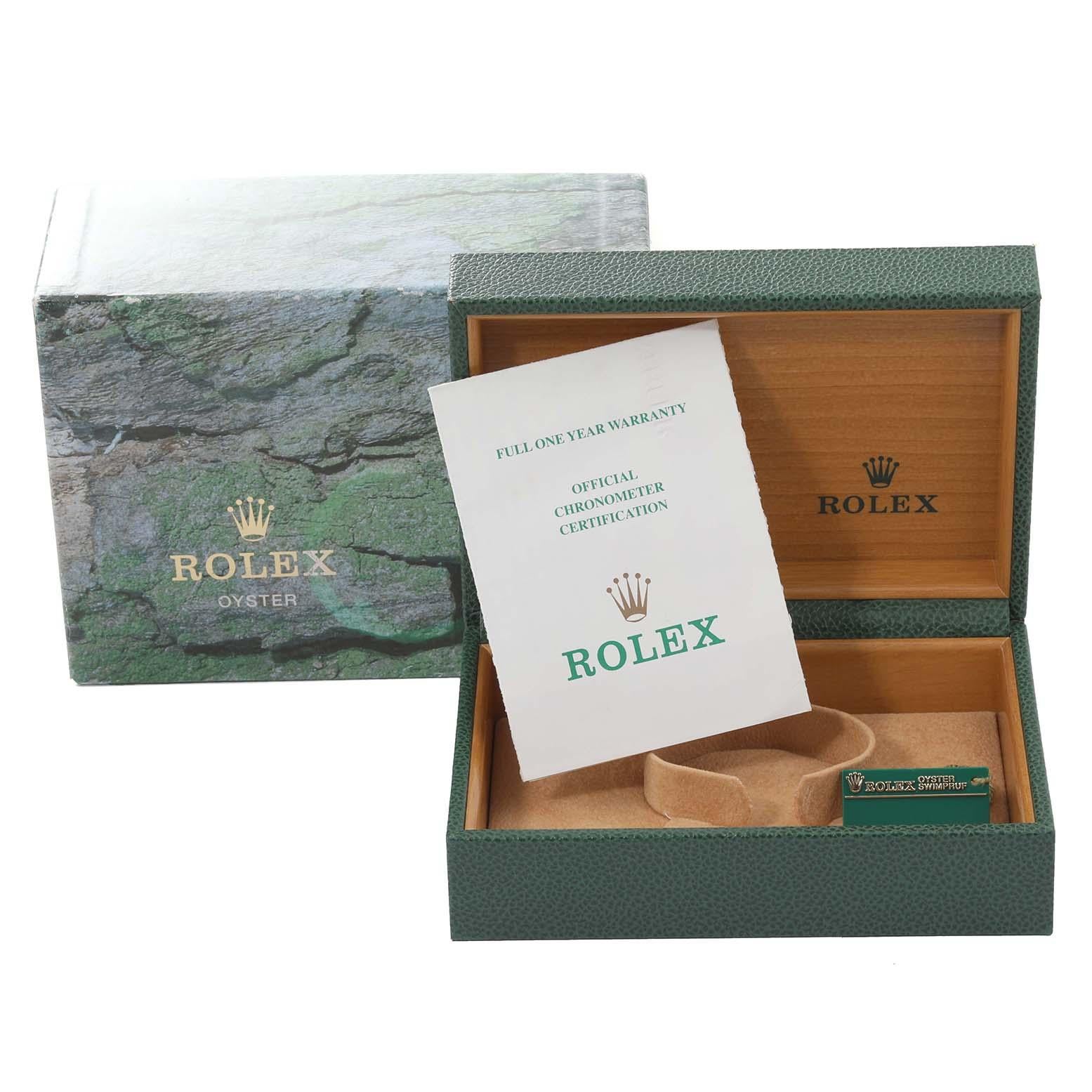 Rolex Datejust 36 Salmon Roman Dial Steel Mens Watch 16220 Box Papers 7