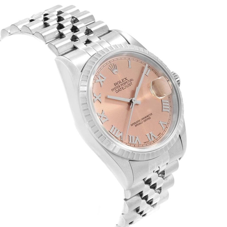 rolex datejust 36 salmon dial