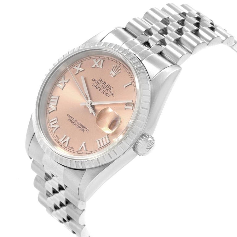 rolex datejust 36 salmon dial
