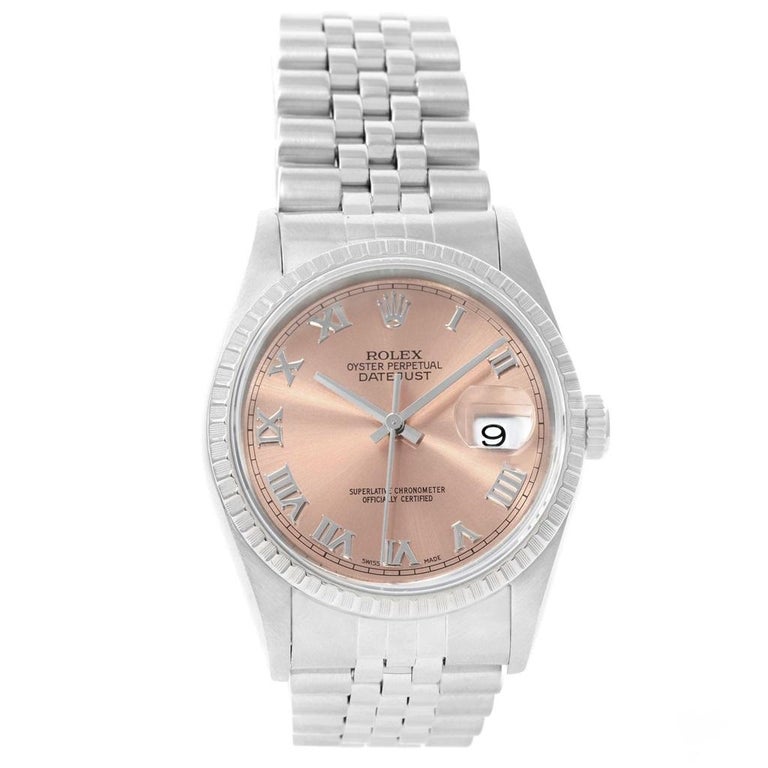 rolex datejust 36 salmon dial