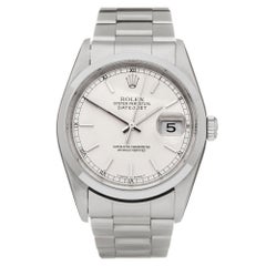Rolex Datejust 36 Edelstahl 16220 Armbanduhr