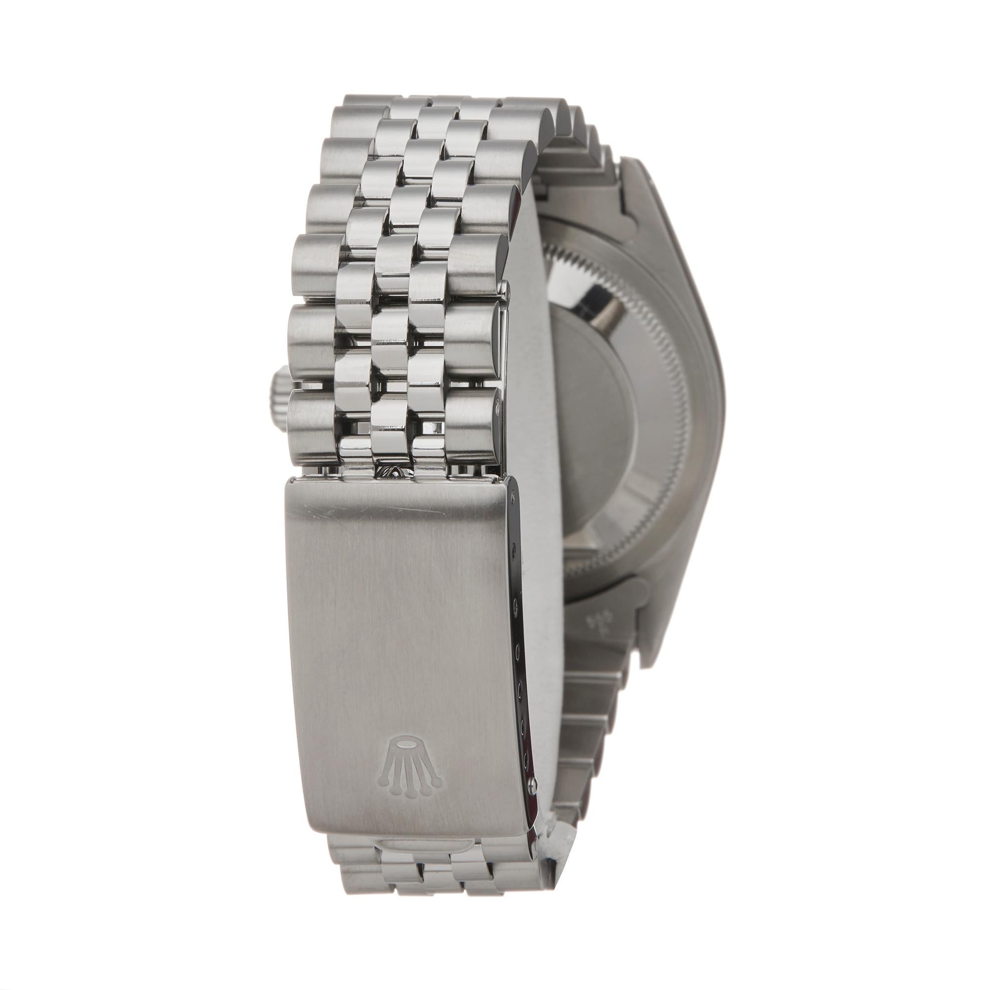 Rolex Datejust 36 Stainless Steel 16234 Wristwatch In Excellent Condition In Bishops Stortford, Hertfordshire