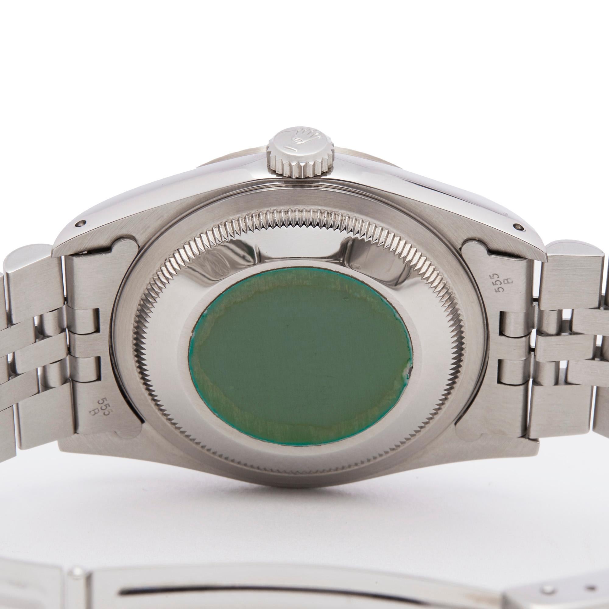 Rolex Datejust 36 Stainless Steel 16234 In Excellent Condition In Bishops Stortford, Hertfordshire