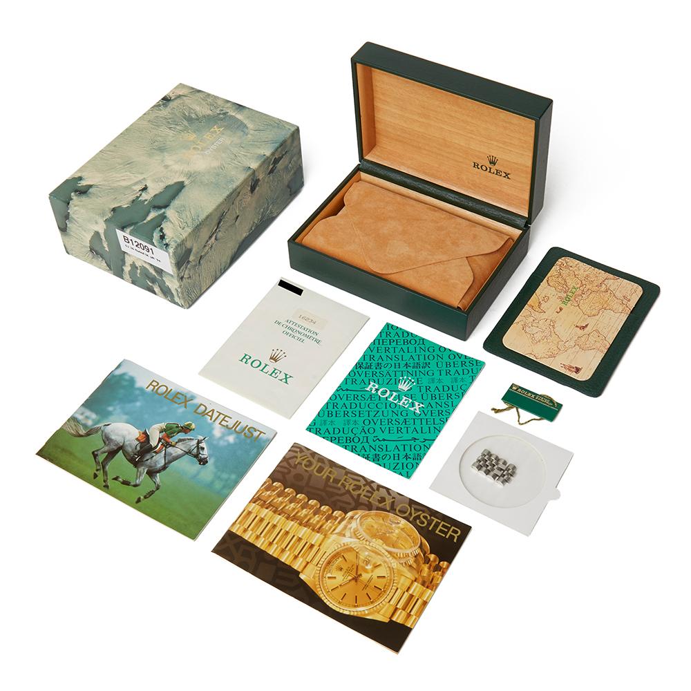 Women's or Men's Rolex Datejust 36 Stainless Steel 16234