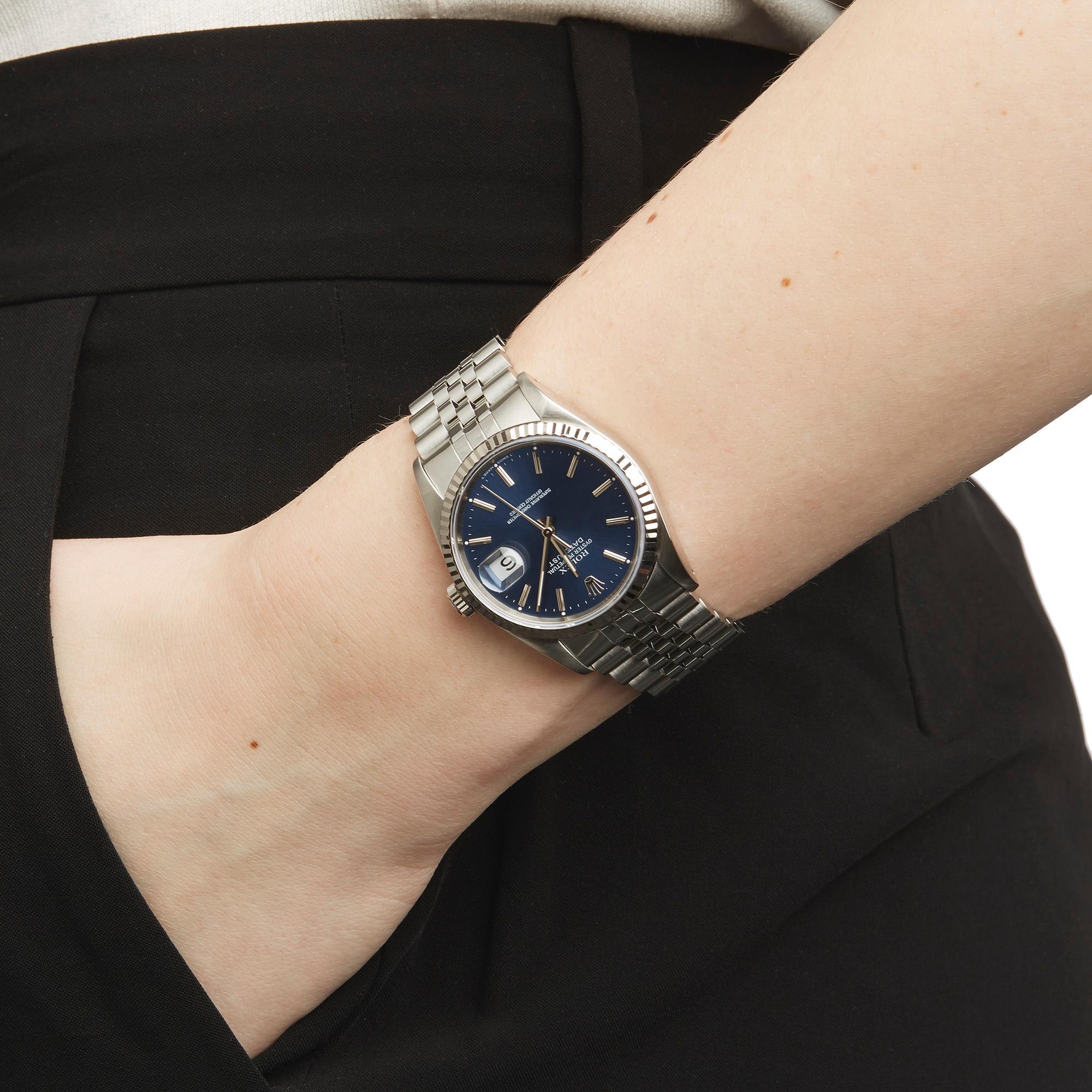 Rolex Datejust 36 Stainless Steel 16234 1