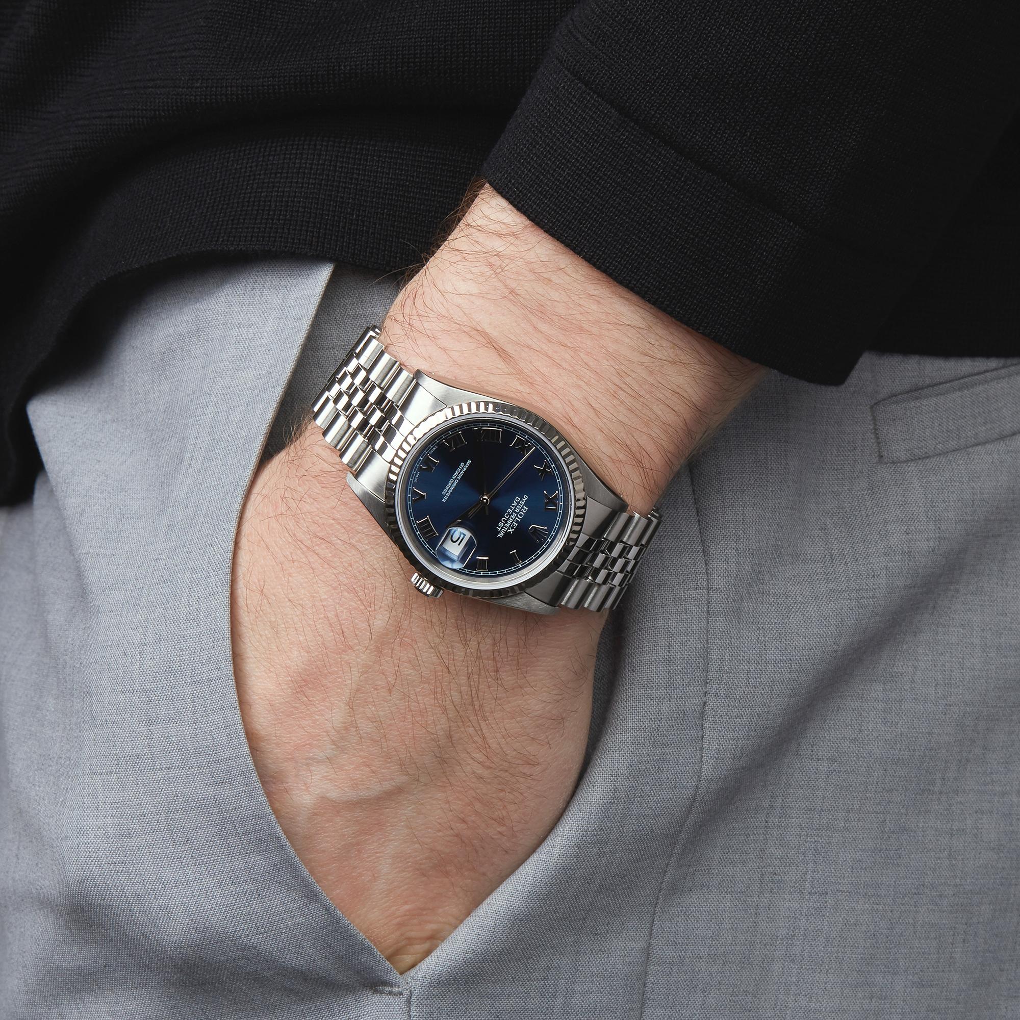Rolex Datejust 36 Stainless Steel 16234 Wristwatch 2