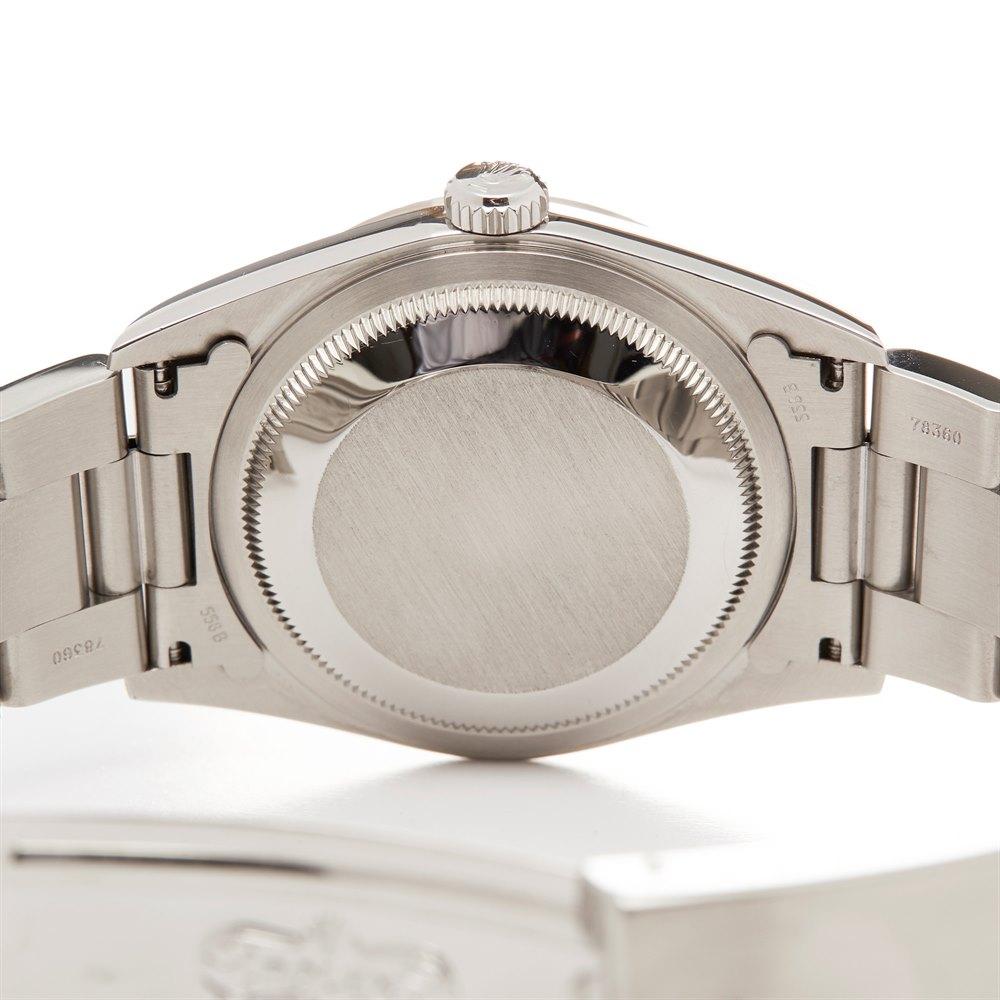 Rolex Datejust 36 Stainless Steel and 18K White Gold 1623 Wristwatch In Excellent Condition In Bishops Stortford, Hertfordshire