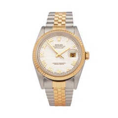 Rolex  Datejust 36 Stainless Steel and 18K Yellow Gold 16233